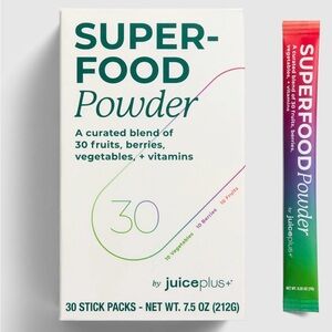 Juice Plus+ Superfood Powder 30 Ct Stick Packs | New Unopened Vegan Drink